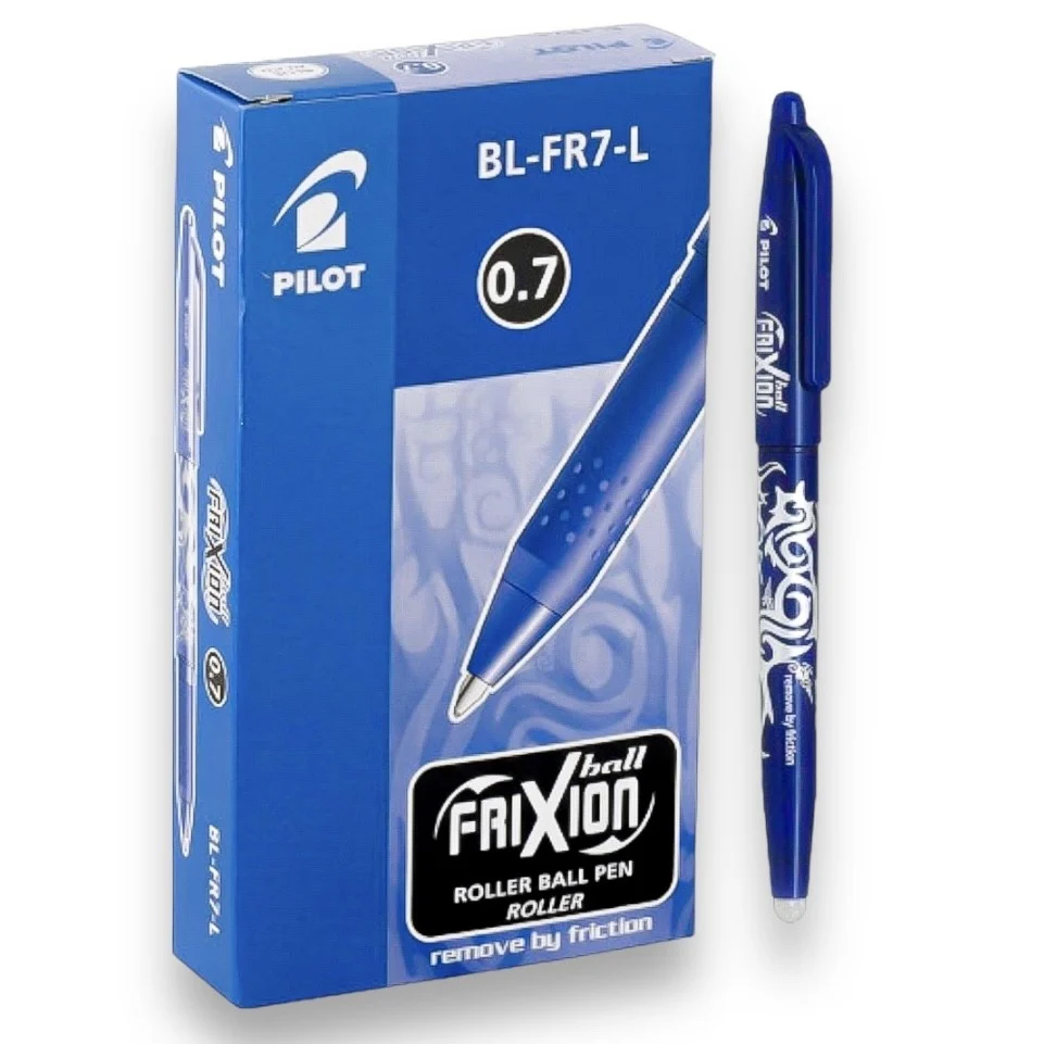 PILOT Frixion Pen Erasable 0.7mm Blue (12 pcs/box)
