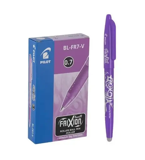 [OSWS-PT-BL-FR7-V] PILOT Frixion Pen Erasable 0.7mm Violet (12 pcs/box)